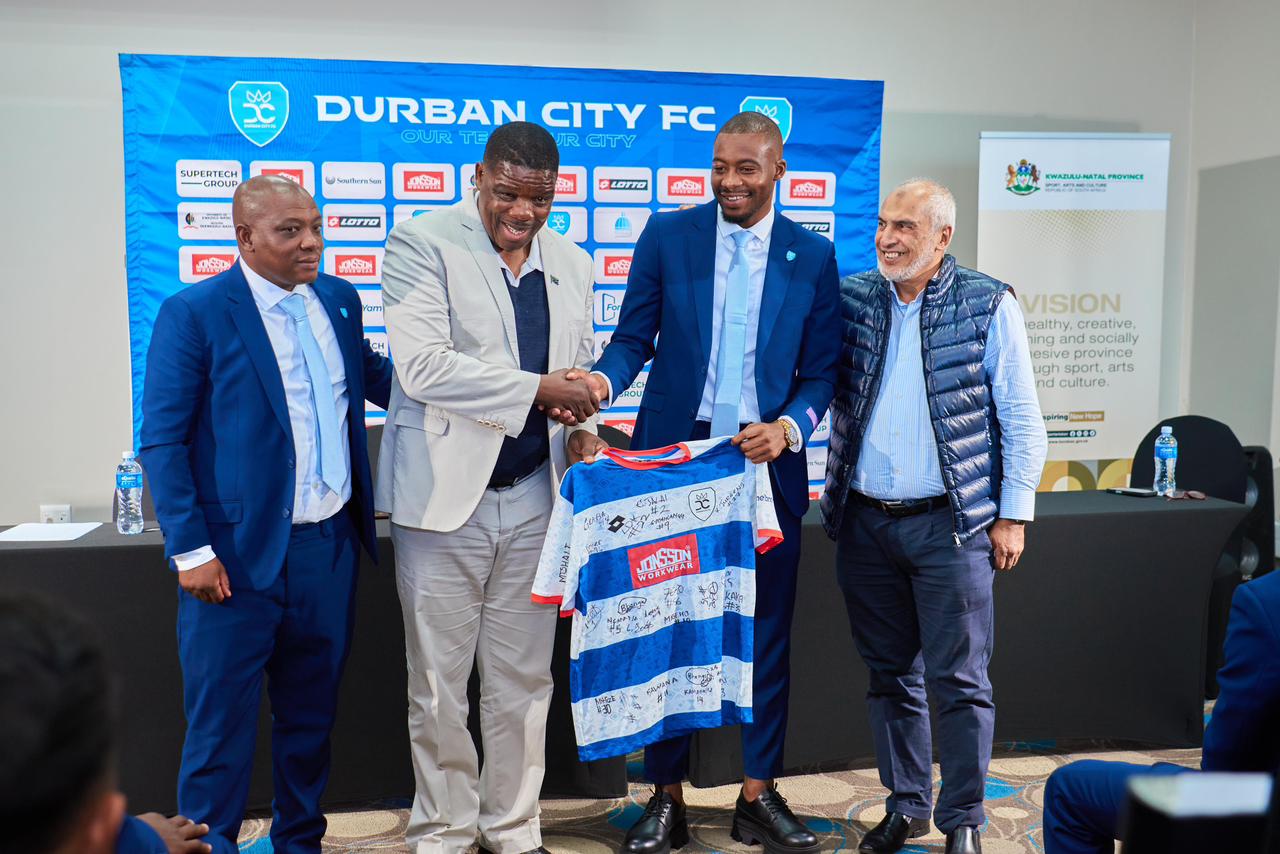DURBAN CITY FC WELCOMES HONOURABLE MEC AHEAD OF NEDBANK CUP FINAL