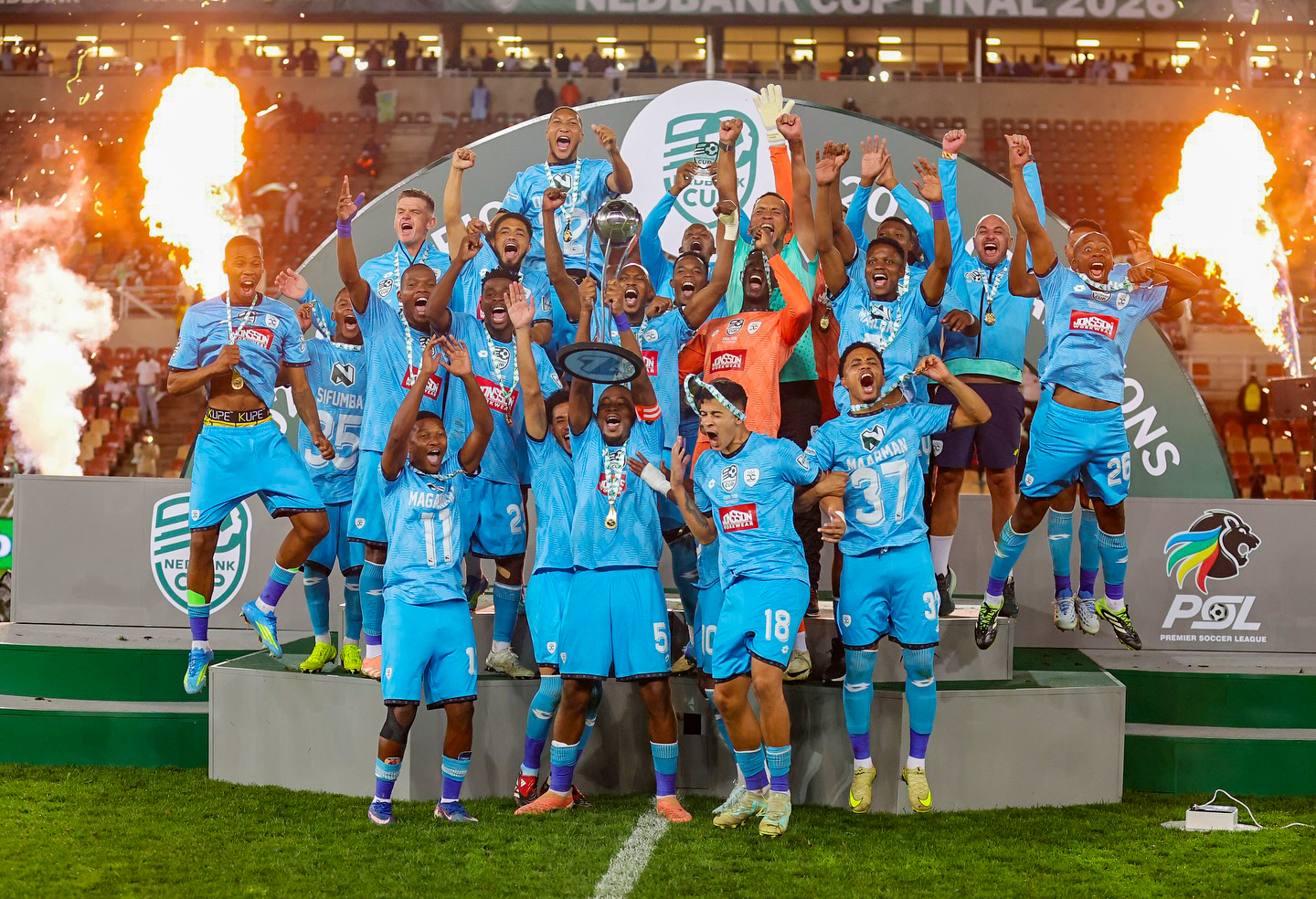 DURBAN CITY TRIUMPHANT IN 2026 NEDBANK CUP FINAL!