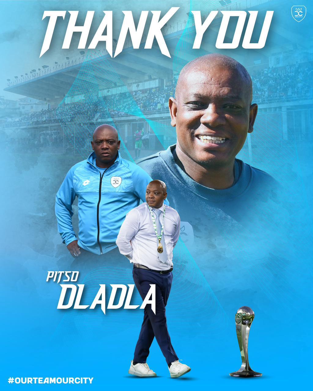 DURBAN CITY FC CONFIRMS DEPARTURE OF PITSO DLADLA